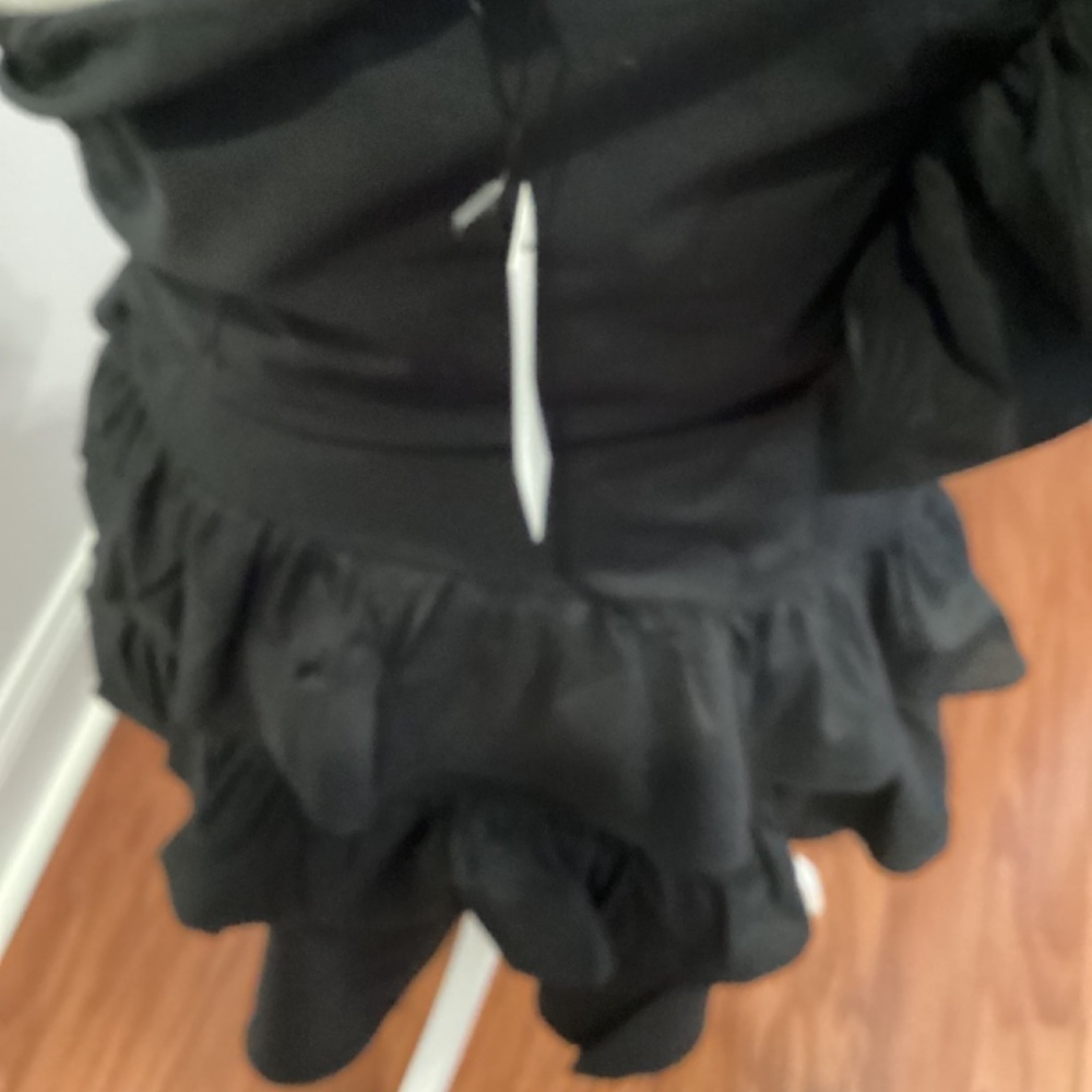 ONE SHOULDER RUFFLE MiniDress - Picture 4 of 9